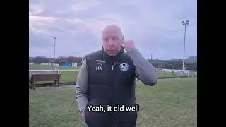 Post Match Interview: Mark Allen 🗣️🗣️ @mallen0276 ⚽✈️