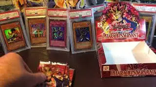 Yugioh Pharaoh&rsquo;s Servant 1st Edition Booster Box Opening!!! Nostalgic Awesome Pulls!!