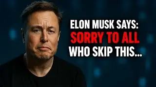 ELON MUSK SAYS: SORRY TO ALL WHO SKIP THIS...