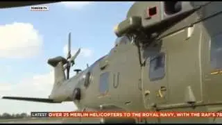 RAF Hand Over Merlins to the Royal Navy 30.09.14