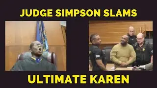 Судья Симпсон одолел самую крутую Карен в суде! 😤⚖️