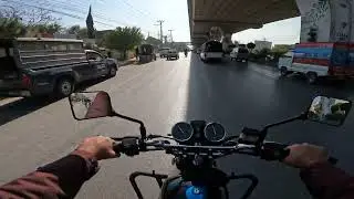 Murree Rd 4K POV Bike Ride | GoPro Motorcycle Drive | Streets Of Pakistan 🇵🇰 | Islamabad | 2022