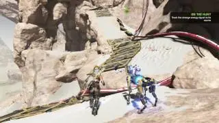 ReCore - On The Hunt Granite Steps: Opening Joule & Mack Tutorial Gameplay (Corebytes, Extractor)