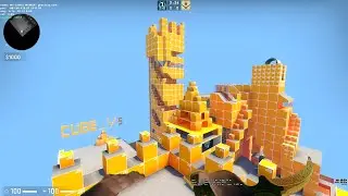 CSGO ZOMBIE SURVIVAL MOD MAP zm_cube_v7 On Ghostcap