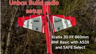 Eratix 3D FF (Flat Foamy) 860mm BNF Basic with AS3X and SAFE Select