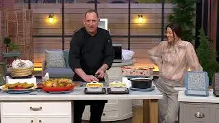 Henning Lee Set of 2 Granite Plate Warmers on QVC