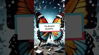 The Broken Butterfly || Resilience and Recovery #shorts #inspiration #youtubeshorts