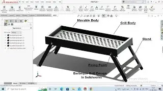 Solidworks Sheet Metal | Barbeque Grill Design In Solidworks