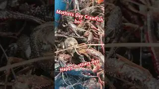 Mother Day Crawfish Boil #crawfish #boiled #food #foodie #mom #mother #fish #eating #eat #life #live