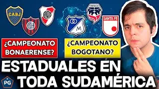 ¿Y SI TODOS JUGARAMOS ESTADUALES? ⚽ ¿CAMPEONATO PORTEÑO? 🤔¿CÓMO SERÍAN los ESTADUALES de CONMEBOL?🤔