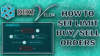 Set Up Buy/Sell Limit Orders On Dextools Using Velox Bot! Uniswap / Sushiswap Trading Made Easy!
