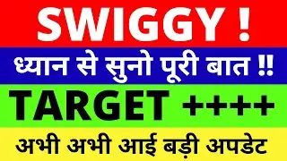 SWIGGY SHARE NEWS TODAY | SWIGGY SHARE LATEST NEWS | SWIGGY SHARE TARGET ANALYSIS | SWIGGY RESULT