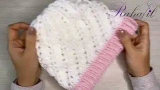 #Rahafil #crochet #hatcrochet #handmade  قبعة كروشة