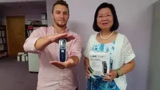How to use an Infrared Thermometer - Demonstration of Linktemp Non-Contact with CWI Medical
