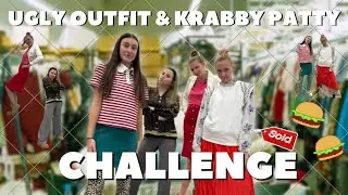 ugly outfit & mystery krabby patty challenge
