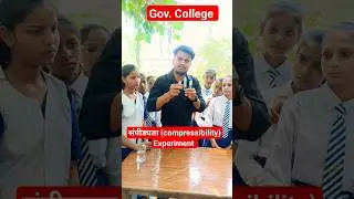 compressibility experiment||#physics ||#science ||#sorts ||#shorts ||#physicslover ||#fun |#ajeetsir