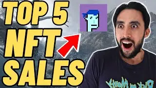 Top 5 BIGGEST EVER NFT Sales on record! Beeple, Cryptopunks & more!