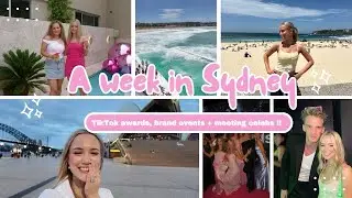 TIKTOK AWARDS & MEETING CELEBRITIES!! A week in Sydney 🇦🇺🐨