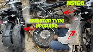 Ns160 Monster Tyre Upgrade (150 ?) 