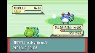 POKEMON EMERALD | BULBASAUR | PARALIZADOR | STUN SPORE