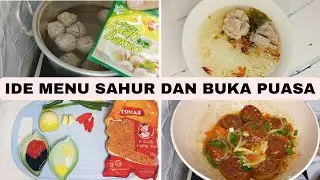 SAVE AJA DULU !!! IDE MENU SAHUR DAN BUKA PUASA