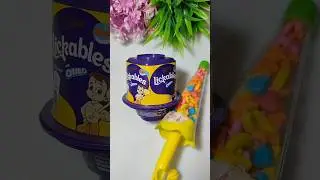 Umbrella Gems & Cadbury Lickables with OREO #shorts #gems #cadbury #youtubeshorts