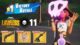 NEW JOSS SKIN GAMEPLAY IN FORTNITE! | NEW MYTHIC COLLATERAL DAMAGE AR & NEW UNSTOPPABLE MEDALLION