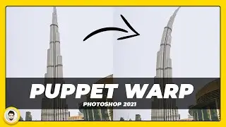 Photoshop 2021: Warp Any Object in just 2 min - Puppet Warp Tool  | Tutorials by Nitin
