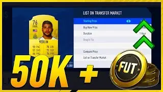 MAKE 50+ PER HOUR! BEST FIFA 19 TRADING METHOD! - FIFA 19