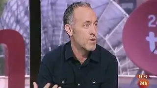 Miguel del Arco, Israel Elejalde y B&aacute;rbara Lennie en Cultura en 24 h