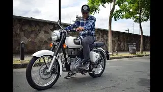 My Royal Enfield Classic 500 2019 Ash White || De Lapse Moto || Review Soon