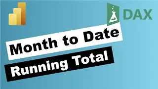 Power BI DAX Function DatesMTD and Calculation for Running Month To Date Cumulative Values
