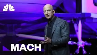 Jeff Bezos Unveils Blue Origin's New 'Blue Moon' Lunar Lander | Mach | NBC News