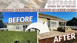Belgard Hatteras Dimensions 18 Paver Patio - Outdoor Living Tip of the Day