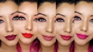 FOCALLURE Matte Liquid Lipstick Swatches & Review || 9 Shades