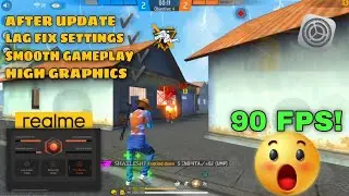 Realme c3 free fire test | Realme C3 Lag Fix Settings | 60 fps Realme C3