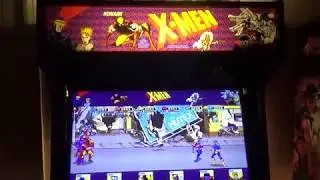 X-Men Arcade Cabinet (4 Player) Custom Built