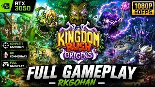 Kingdom Rush Origins - FULL GAME Playthrough All Levels - No Commentary #rkgohan #kingdomrush