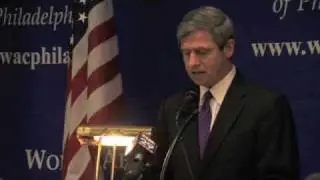 Joe Sestak speaks at the World Affairs Council of Philadelphia