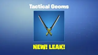 Tactical Geoms | Leak | Fortnite Pickaxe