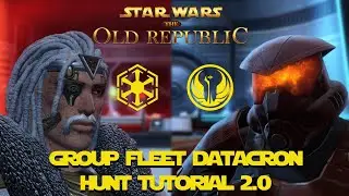 Imperial And Republic Group Fleet Datacron Hunt Tutorial  - Star Wars The Old Republic