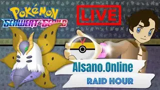 [Live] Community Raid Hour 🔴 Shiny Ramoth in Pokemon Schwert & Schild (Die Insel der R&uuml;stung)