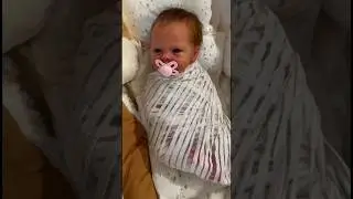 Wrap me up tight #reborns #rebornbaby #cute #cutebabies #sweetbaby #cutenessoverload #baby