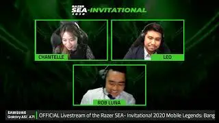 Razer SEA-Invitational 2020: Mobile Legends - PLAYOFFS [DAY 1]