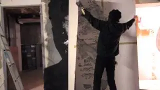 [Behind the scene] Jef Aerosol at Les Bains - R&eacute;sidence d'artiste
