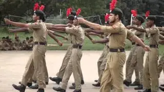 NCC DRILL IN CATC, THE NEW COLLEGE