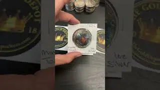 Just a couple of new arrivals in The Gold Depot Coin Shop today! Tell us what ya think of these!