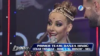 Entrada Monchi,Meli, C&eacute;sar y Romi | Duelo de parejas | Hind&uacute;