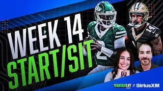 Week 14 Fantasy Football Start/Sit Advice and Rankings Updates!