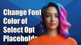 How to Change Font Color of Select Option Placeholder in CSS